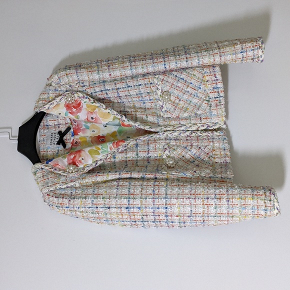 Sold Out Edward Achour Tweed Jacket in size FR38 - Picture 1 of 9